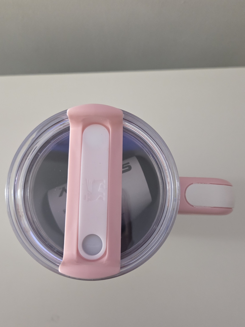 Stanley FlowState Tumbler 40 Oz - Peach Tie Dye With A Pink Lid And Handle - Picture 5 of 10